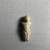  <em>Small Figurine of a Bound Captive</em>, 664-525 B.C.E. Limestone, 2 3/16 × 7/8 × 11/16 in. (5.6 × 2.3 × 1.7 cm). Brooklyn Museum, Charles Edwin Wilbour Fund, 33.313. Creative Commons-BY (Photo: , CUR.33.313_view01.jpg)