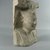  <em>Model of a Head of a King</em>, 664–525 B.C.E. Limestone, 5 9/16 x 3 7/8 x 2 3/16 in. (14.1 x 9.9 x 5.6 cm). Brooklyn Museum, Charles Edwin Wilbour Fund, 33.588. Creative Commons-BY (Photo: Brooklyn Museum, CUR.33.588_side1.jpg)