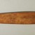  <em>Spear Head</em>, early 20th century. Wood, 1 1/4 × 3/8 × 14 11/16 in. (3.2 × 1 × 37.3 cm). Brooklyn Museum, Museum Expedition 1933, Purchased with funds given by Jesse Metcalf, 33.648. Creative Commons-BY (Photo: Brooklyn Museum, CUR.33.648_view01.jpg)
