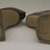  <em>Pair of  Woman's Shoes</em>. Wood, silk, leather, 5 1/2 x 8 3/4 x 3 1/4 in.  (14.0 x 22.2 x 8.3 cm). Brooklyn Museum, Brooklyn Museum Collection, 34.1020a-b. Creative Commons-BY (Photo: Brooklyn Museum, CUR.34.1020a-b_view3.jpg)