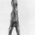  <em>Statuette of Striding Man</em>, ca. 1938–1759 B.C.E. Copper, 4 5/16 x 1 1/4 in. (11 x 3.2 cm). Brooklyn Museum, Charles Edwin Wilbour Fund, 34.1181. Creative Commons-BY (Photo: Brooklyn Museum, CUR.34.1181_NegB_print_bw.jpg)