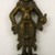Brahmanical. <em>Small Figure of Visnu?</em>, 17th-18th century. Brass, 6 1/8 x 2 3/4 in. (15.5 x 7 cm). Brooklyn Museum, Brooklyn Museum Collection, 34.145. Creative Commons-BY (Photo: Brooklyn Museum, CUR.34.145_front.jpg)