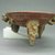  <em>Tripod Bowl</em>, 300-800. Ceramic, pigment, 3 9/16 x 7 1/2 x 7 3/16 in. (9 x 19.1 x 18.3 cm). Brooklyn Museum, Alfred W. Jenkins Fund, 34.1606. Creative Commons-BY (Photo: Brooklyn Museum, CUR.34.1606.jpg)