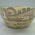  <em>Bowl</em>, 500-800. Ceramic, 2 3/16 x 3 15/16 x 4 in. (5.5 x 10 x 10.2 cm). Brooklyn Museum, Alfred W. Jenkins Fund, 34.1700. Creative Commons-BY (Photo: Brooklyn Museum, CUR.34.1700_view1.jpg)
