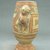  <em>Pear Shaped Vessel</em>, 800–1350. Ceramic, pigment, 8 x 4 1/2 x 6 in. (20.3 x 11.4 x 15.2 cm). Brooklyn Museum, Alfred W. Jenkins Fund, 34.1726. Creative Commons-BY (Photo: Brooklyn Museum, CUR.34.1726_view1.jpg)
