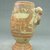  <em>Pear Shaped Vessel</em>, 800–1350. Ceramic, pigment, 8 x 4 1/2 x 6 in. (20.3 x 11.4 x 15.2 cm). Brooklyn Museum, Alfred W. Jenkins Fund, 34.1726. Creative Commons-BY (Photo: Brooklyn Museum, CUR.34.1726_view2.jpg)