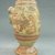  <em>Pear Shaped Vessel</em>, 800–1350. Ceramic, pigment, 8 x 4 1/2 x 6 in. (20.3 x 11.4 x 15.2 cm). Brooklyn Museum, Alfred W. Jenkins Fund, 34.1726. Creative Commons-BY (Photo: Brooklyn Museum, CUR.34.1726_view5.jpg)