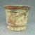  <em>Bowl</em>, ca. 800. Ceramic, pigment, 6 3/16 x 7 3/4 x 7 15/16 in. (15.7 x 19.7 x 20.2 cm). Brooklyn Museum, Alfred W. Jenkins Fund, 34.1747. Creative Commons-BY (Photo: Brooklyn Museum, CUR.34.1747_view2.jpg)