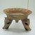  <em>Tripod Bowl</em>, 800–1500. Ceramic, pigment, 5 3/8 x 8 x 8 in. (13.7 x 20.3 x 20.3 cm). Brooklyn Museum, Alfred W. Jenkins Fund, 34.1827. Creative Commons-BY (Photo: Brooklyn Museum, CUR.34.1827_view2.jpg)