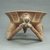  <em>Tripod Bowl</em>, 800-1500. Ceramic, pigment, 4 7/8 x 9 x 8 5/16 in. (12.4 x 22.9 x 21.1 cm). Brooklyn Museum, Alfred W. Jenkins Fund, 34.1884. Creative Commons-BY (Photo: Brooklyn Museum, CUR.34.1884_view1.jpg)
