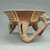  <em>Tripod Bowl</em>, 800-1500. Ceramic, pigment, 4 7/8 x 9 x 8 5/16 in. (12.4 x 22.9 x 21.1 cm). Brooklyn Museum, Alfred W. Jenkins Fund, 34.1884. Creative Commons-BY (Photo: Brooklyn Museum, CUR.34.1884_view2.jpg)
