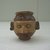  <em>Human Head Effigy Vessel</em>, 500-1500. Ceramic, pigment, 4 3/8 x 4 3/4 x 4 1/4 in. (11.1 x 12.1 x 10.8 cm). Brooklyn Museum, Alfred W. Jenkins Fund, 34.1890. Creative Commons-BY (Photo: Brooklyn Museum, CUR.34.1890.jpg)