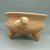  <em>Tripod Bowl</em>, 1000-1550. Ceramic, pigment, 7 9/16 x 13 1/4 x 15 in. (19.2 x 33.7 x 38.1 cm). Brooklyn Museum, Alfred W. Jenkins Fund, 34.1955. Creative Commons-BY (Photo: Brooklyn Museum, CUR.34.1955_view1.jpg)