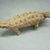  <em>Crocodile Figurine</em>, 500-1350. Ceramic, 2 9/16 x 2 1/4 x 8 in. (6.5 x 5.7 x 20.3 cm). Brooklyn Museum, Alfred W. Jenkins Fund, 34.1968. Creative Commons-BY (Photo: Brooklyn Museum, CUR.34.1968_view2.jpg)