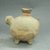  <em>Animal Effigy Vessel</em>, 500-800?. Ceramic, pigment, 6 1/2 x 5 1/2 x 8 in. (16.5 x 14 x 20.3 cm). Brooklyn Museum, Alfred W. Jenkins Fund, 34.2005. Creative Commons-BY (Photo: Brooklyn Museum, CUR.34.2005_view4.jpg)