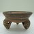  <em>Tripod Bowl</em>, 800-1200?. Ceramic, pigment, 2 3/4 x 4 1/2 x 4 1/2 in. (7 x 11.4 x 11.4 cm). Brooklyn Museum, Alfred W. Jenkins Fund, 34.2018. Creative Commons-BY (Photo: Brooklyn Museum, CUR.34.2018_view1.jpg)
