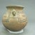  <em>Jar</em>, 200-500. Ceramic, pigment, 5 1/8 x 5 1/4 x 5 1/4 in. (13 x 13.3 x 13.3 cm). Brooklyn Museum, Alfred W. Jenkins Fund, 34.2031. Creative Commons-BY (Photo: Brooklyn Museum, CUR.34.2031_view1.jpg)
