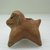  <em>Animal Effigy Vessel</em>, 500–1000. Ceramic, 2 15/16 x 2 1/2 x 3 9/16 in. (7.5 x 6.4 x 9 cm). Brooklyn Museum, Alfred W. Jenkins Fund, 34.2035. Creative Commons-BY (Photo: Brooklyn Museum, CUR.34.2035_view3.jpg)