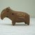  <em>Rattle Form of Tapir</em>, 100 B.C.E.–500 C.E. Ceramic, pigment
, 2 3/4 x 4 1/2 x 1 11/16 in. (7 x 11.4 x 4.3 cm). Brooklyn Museum, Alfred W. Jenkins Fund, 34.2172. Creative Commons-BY (Photo: Brooklyn Museum, CUR.34.2172.jpg)