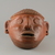 Central Caribbean. <em>Trophy Head</em>, 500-1000. Ceramic, pigments, 6 5/16 x 7 1/2 in. (16 x 19.1 cm). Brooklyn Museum, Alfred W. Jenkins Fund, 34.2231. Creative Commons-BY (Photo: Brooklyn Museum, CUR.34.2231.jpg)