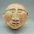  <em>Trophy Head</em>, 1000-1550. Ceramic, 6 1/2 x 7 1/2 x 6 3/4 in. (16.5 x 19.1 x 17.1 cm). Brooklyn Museum, Alfred W. Jenkins Fund, 34.2232. Creative Commons-BY (Photo: Brooklyn Museum, CUR.34.2232_view1.jpg)