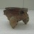  <em>Tripod Bowl</em>, 300–800. Ceramic, 2 3/8 x 3 15/16 x 3 15/16 in. (6 x 10 x 10 cm). Brooklyn Museum, Alfred W. Jenkins Fund, 34.2364. Creative Commons-BY (Photo: Brooklyn Museum, CUR.34.2364_view1.jpg)