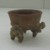  <em>Tripod Bowl</em>, 300-800?. Ceramic, pigment, 2 11/16 x 3 3/4 x 3 1/2 in. (6.8 x 9.5 x 8.9 cm). Brooklyn Museum, Alfred W. Jenkins Fund, 34.2429. Creative Commons-BY (Photo: Brooklyn Museum, CUR.34.2429_view1.jpg)