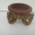  <em>Miniature Tripod Bowl</em>, 100 B.C.E.–500 C.E. Ceramic, red slip, 1 3/4 x 2 3/4 x 2 13/16 in. (4.4 x 7 x 7.1 cm). Brooklyn Museum, Alfred W. Jenkins Fund, 34.2545. Creative Commons-BY (Photo: Brooklyn Museum, CUR.34.2545.jpg)