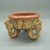 <em>Miniature Tripod Bowl</em>, 100 B.C.E.–500 C.E. Ceramic, red slip, 1 3/4 x 2 3/4 x 2 13/16 in. (4.4 x 7 x 7.1 cm). Brooklyn Museum, Alfred W. Jenkins Fund, 34.2545. Creative Commons-BY (Photo: Brooklyn Museum, CUR.34.2545_view1.jpg)