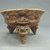  <em>Tripod Bowl</em>, 800-1500. Ceramic, pigment, 3 5/8 x 5 13/16 x 5 13/16 in. (9.2 x 14.8 x 14.8 cm). Brooklyn Museum, Alfred W. Jenkins Fund, 34.2571. Creative Commons-BY (Photo: Brooklyn Museum, CUR.34.2571_view1.jpg)