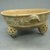 <em>Tripod Bowl</em>, 200-500. Ceramic, 2 3/4 x 5 11/16 x 5 11/16 in. (7 x 14.5 x 14.4 cm). Brooklyn Museum, Alfred W. Jenkins Fund, 34.2575. Creative Commons-BY (Photo: Brooklyn Museum, CUR.34.2575.jpg)