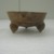  <em>Tripod Bowl</em>, 200-500. Ceramic, 2 3/4 x 5 11/16 x 5 11/16 in. (7 x 14.5 x 14.4 cm). Brooklyn Museum, Alfred W. Jenkins Fund, 34.2575. Creative Commons-BY (Photo: Brooklyn Museum, CUR.34.2575_view2.jpg)