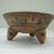  <em>Tripod Bowl</em>, 800-1200. Ceramic, pigment, 3 5/8 x 7 1/4 x 7 1/4 in. (9.2 x 18.4 x 18.4 cm). Brooklyn Museum, Alfred W. Jenkins Fund, 34.2609. Creative Commons-BY (Photo: Brooklyn Museum, CUR.34.2609_view1.jpg)