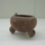  <em>Tripod Bowl</em>, 200-500. Ceramic, 3 3/8 x 5 5/16 x 5 5/16 in. (8.5 x 13.5 x 13.5 cm). Brooklyn Museum, Alfred W. Jenkins Fund, 34.2692. Creative Commons-BY (Photo: Brooklyn Museum, CUR.34.2692_view2.jpg)