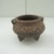  <em>Tripod Bowl</em>, 700-1000. Ceramic, pigment, 2 1/2 x 3 1/2 x 3 3/4 in. (6.4 x 8.9 x 9.5 cm). Brooklyn Museum, Alfred W. Jenkins Fund, 34.2930. Creative Commons-BY (Photo: Brooklyn Museum, CUR.34.2930_view1.jpg)