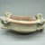  <em>Tripod Bowl</em>, 500-1000. Ceramic, red slip, 2 7/8 x 7 1/2 x 5 in. (7.3 x 19.1 x 12.7 cm). Brooklyn Museum, Alfred W. Jenkins Fund, 34.2994. Creative Commons-BY (Photo: Brooklyn Museum, CUR.34.2994_view2.jpg)