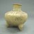  <em>Tripod Jar</em>, 1000-1550. Ceramic, pigment, 4 3/8 x 4 1/4 x 4 1/4 in. (11.1 x 10.8 x 10.8 cm). Brooklyn Museum, Alfred W. Jenkins Fund, 34.3098. Creative Commons-BY (Photo: Brooklyn Museum, CUR.34.3098_view2.jpg)