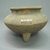  <em>Tripod Jar</em>, 800-1550. Ceramic, pigment, 3 3/8 x 5 x 5 in. (8.6 x 12.7 x 12.7 cm). Brooklyn Museum, Alfred W. Jenkins Fund, 34.3105. Creative Commons-BY (Photo: Brooklyn Museum, CUR.34.3105_view3.jpg)