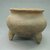  <em>Tripod Bowl</em>, 800-1550. Ceramic, 4 1/2 x 6 x 6 in. (11.4 x 15.2 x 15.2 cm). Brooklyn Museum, Alfred W. Jenkins Fund, 34.3107. Creative Commons-BY (Photo: Brooklyn Museum, CUR.34.3107_view2.jpg)