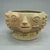  <em>Human Effigy Bowl</em>, 500-1350. Ceramic, 3 x 5 x 5 5/16 in. (7.6 x 12.7 x 13.5 cm). Brooklyn Museum, Alfred W. Jenkins Fund, 34.3181. Creative Commons-BY (Photo: Brooklyn Museum, CUR.34.3181_view1.jpg)