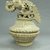  <em>Incense Burner Base</em>, 500-1350. Ceramic, 2 1/2 x 5 3/4 x 5 3/4 in. (6.4 x 14.6 x 14.6 cm). Brooklyn Museum, Alfred W. Jenkins Fund, 34.3182. Creative Commons-BY (Photo: Brooklyn Museum, CUR.34.3182_view2.jpg)