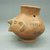  <em>Human Effigy Jar</em>, 500–1000. Ceramic, 3 3/16 x 3 1/4 x 3 7/8 in. (8.1 x 8.3 x 9.8 cm). Brooklyn Museum, Alfred W. Jenkins Fund, 34.3225. Creative Commons-BY (Photo: Brooklyn Museum, CUR.34.3225_view3.jpg)