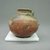  <em>Miniature Jar</em>, 1000–1550. Ceramic, pigment, 2 3/4 x 2 15/16 x 2 11/16 in. (7 x 7.5 x 6.8 cm). Brooklyn Museum, Alfred W. Jenkins Fund, 34.3367. Creative Commons-BY (Photo: Brooklyn Museum, CUR.34.3367_view3.jpg)