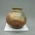  <em>Miniature Jar</em>, 1000–1550. Ceramic, pigment, 2 3/4 x 2 15/16 x 2 11/16 in. (7 x 7.5 x 6.8 cm). Brooklyn Museum, Alfred W. Jenkins Fund, 34.3367. Creative Commons-BY (Photo: Brooklyn Museum, CUR.34.3367_view4.jpg)