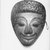  <em>Theatrical Mask</em>, 19th century. Wood, pigment Brooklyn Museum, Brooklyn Museum Collection, 34.33. Creative Commons-BY (Photo: Brooklyn Museum, CUR.34.33_front_print_bw.jpg)