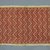 Greek. <em>Table Cover</em>, 19th century. Linen, silk thread, 44 1/4 x 16 1/2 in. (112.4 x 41.9 cm). Brooklyn Museum, Gift of Pratt Institute, 34.357. Creative Commons-BY (Photo: Brooklyn Museum, CUR.34.357.jpg)