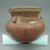  <em>Jar</em>, 300-1500?. Ceramic, pigment, 6 1/2 x 7 1/2 x 7 3/4 in. (16.5 x 19.1 x 19.7 cm). Brooklyn Museum, Alfred W. Jenkins Fund, 34.4082. Creative Commons-BY (Photo: Brooklyn Museum, CUR.34.4082_view3.jpg)