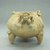  <em>Tripod Jar</em>, 800-1550. Ceramic, 3 1/16 x 4 x 4 in. (7.8 x 10.2 x 10.2 cm). Brooklyn Museum, Alfred W. Jenkins Fund, 34.4385. Creative Commons-BY (Photo: Brooklyn Museum, CUR.34.4385_view3.jpg)