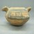  <em>Miniature Animal Effigy Jar</em>, 1000-1550. Ceramic, pigment, 2 x 3 1/4 x 2 5/8 in. (5.1 x 8.3 x 6.7 cm). Brooklyn Museum, Alfred W. Jenkins Fund, 34.4647. Creative Commons-BY (Photo: Brooklyn Museum, CUR.34.4647_view1.jpg)