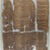  <em>The Wilbour Papyrus</em>, ca. 1147 B.C.E. Papyrus, ink, Glass: 15 3/4 x 18 1/8 in. (40 x 46 cm). Brooklyn Museum, Charles Edwin Wilbour Fund, 34.5596.14 (Photo: Brooklyn Museum, CUR.34.5596.14_front_IMLS_PS5.jpg)